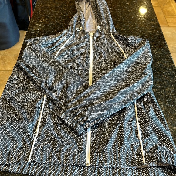 T by Talbots windbreaker with hood. - Picture 1 of 6